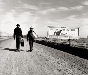 Dorothea Lange and the Walkers